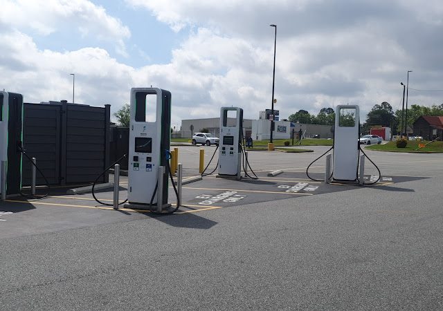Electrify America Charging Station in Cordele Georgia