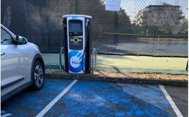 bp pulse Charging Station in Windsor United Kingdom of Great Britain and Northern Ireland