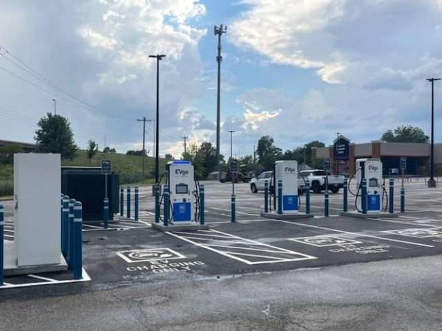 EVgo Charging Station in St. Louis Missouri