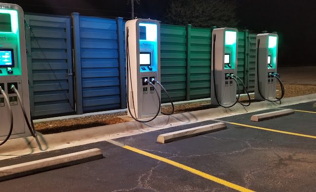 Electrify America Charging Station in Forrest City Arkansas
