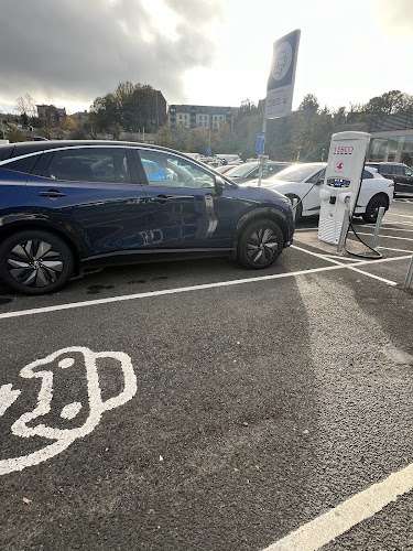Pod Point Charging Station EV Charging Station at Tynedale Retail park