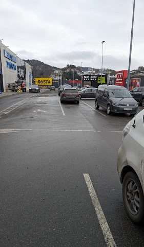 Tesla Supercharger in Lyngdal Norway 4580