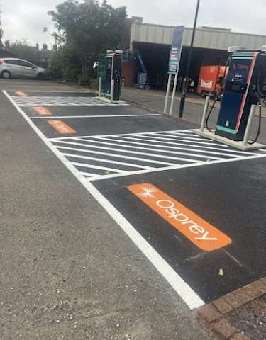 Osprey Charging Station in Leiston United Kingdom of Great Britain and Northern Ireland