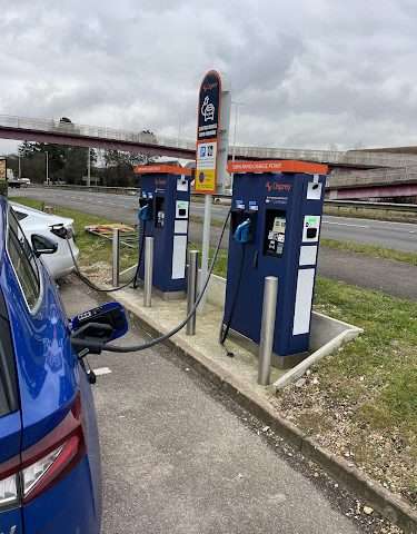 Osprey Charging Station in Ringwood United Kingdom of Great Britain and Northern Ireland