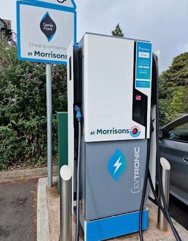 GeniePoint Charging Station in Totnes United Kingdom of Great Britain and Northern Ireland
