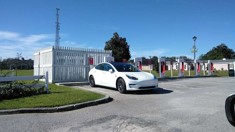 Tesla Supercharger EV Charging Station at 114 Bradford Blvd