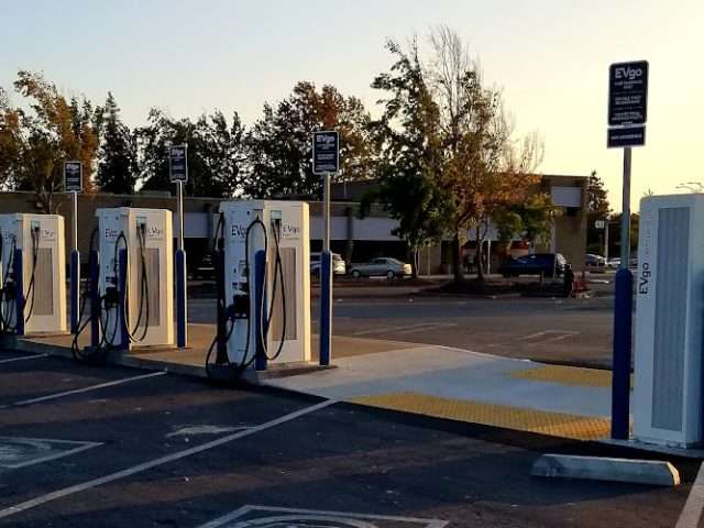 EVgo Charging Station in San Leandro California