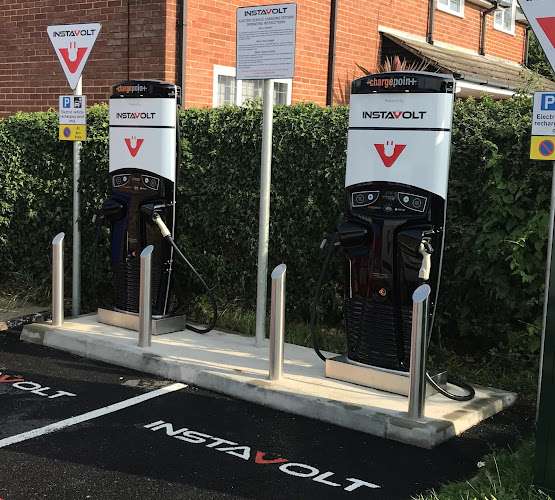 InstaVolt Charging Station EV Charging Station at Bassett Service Station