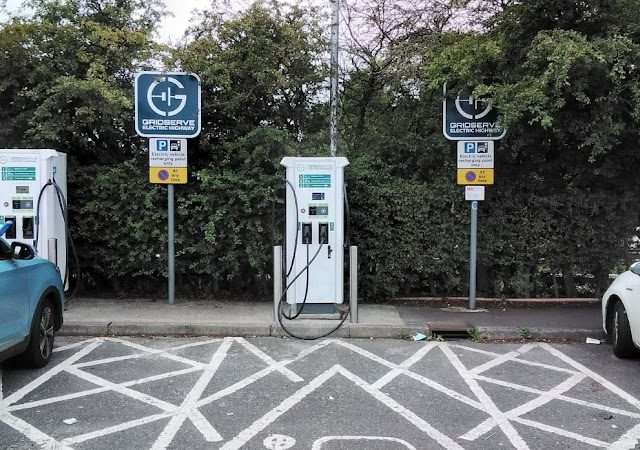 GRIDSERVE Charging Station in Lancaster United Kingdom of Great Britain and Northern Ireland