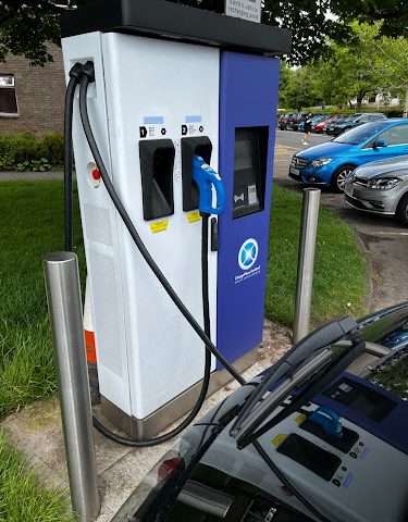 ChargePlace Scotland Charging Station in Glasgow United Kingdom of Great Britain and Northern Ireland