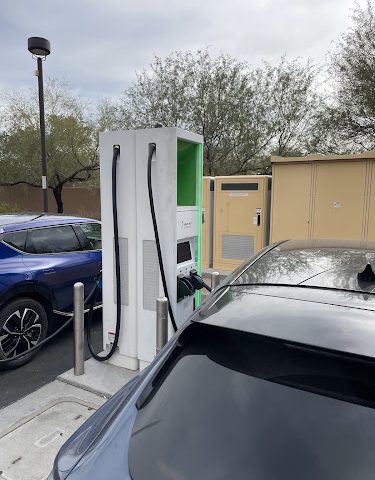 Electrify America Charging Station in Scottsdale Arizona