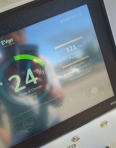 EVgo Charging Station in Pickerington Ohio