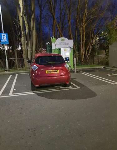 Lidl Charging Station in Bristol United Kingdom of Great Britain and Northern Ireland