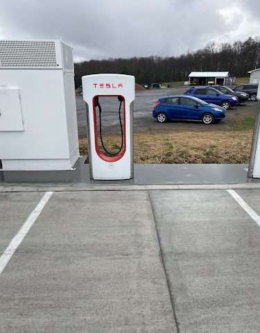 Tesla Supercharger in Trout Run Pennsylvania