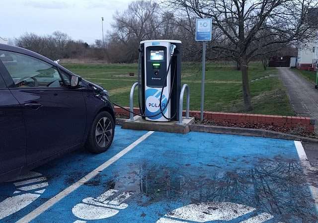 bp pulse Charging Station in Aylesbury United Kingdom of Great Britain and Northern Ireland
