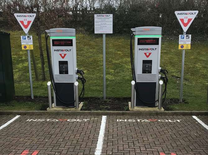 InstaVolt Charging Station EV Charging Station at KFC