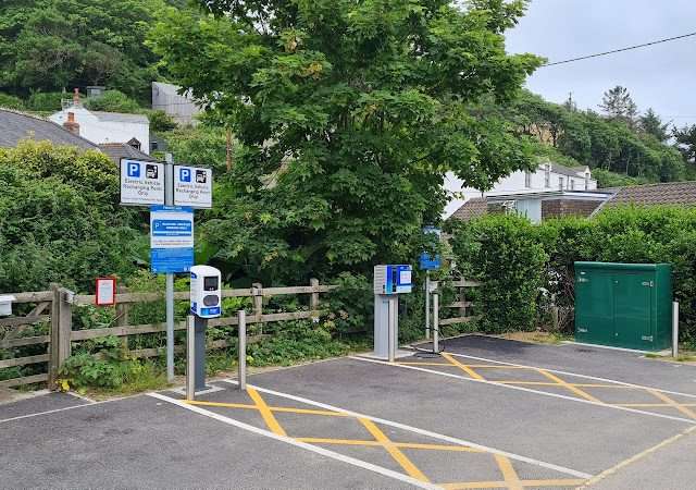 MER Charging Station in Saint Agnes United Kingdom of Great Britain and Northern Ireland