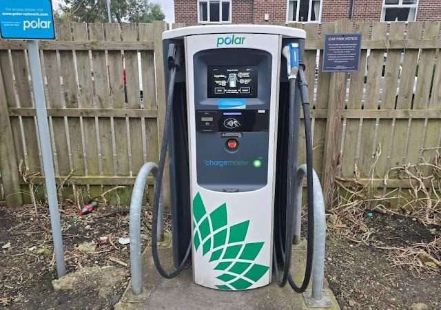 bp pulse Charging Station in Prescot United Kingdom of Great Britain and Northern Ireland