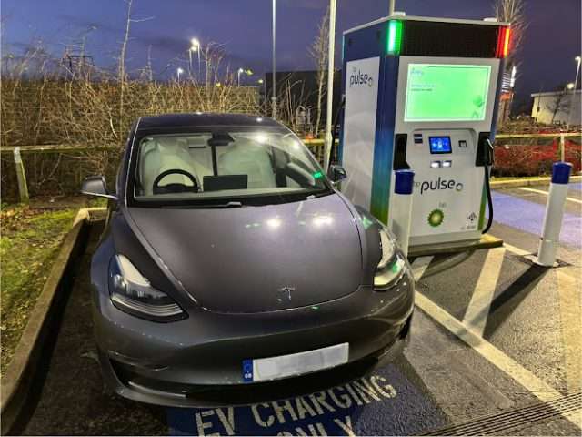 bp pulse Charging Station in Barnsley United Kingdom of Great Britain and Northern Ireland