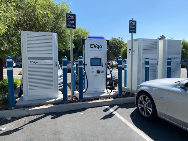 EVgo Charging Station in Whittier California
