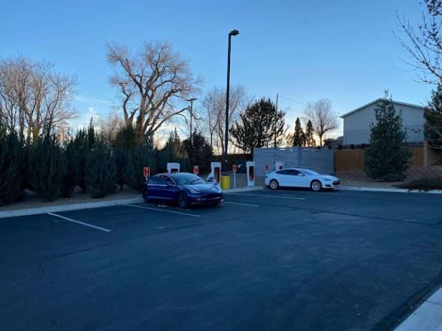 Tesla Supercharger in Farmington New Mexico