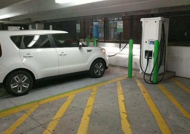 EVgo Charging Station in Jersey City New Jersey