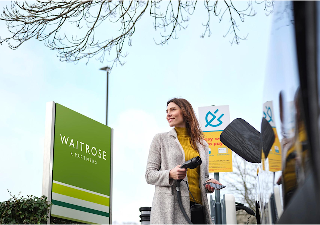 Shell Recharge Charging Station in Worcester United Kingdom of Great Britain and Northern Ireland
