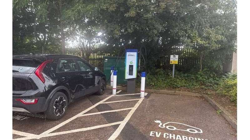 bp pulse Charging Station EV Charging Station at Carvery