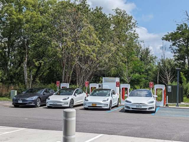 Tesla Supercharger in Potsdam New York