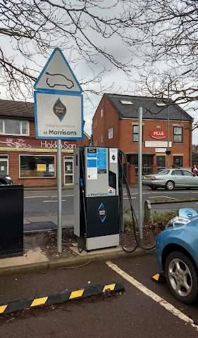 GeniePoint Charging Station in Chesterfield United Kingdom of Great Britain and Northern Ireland