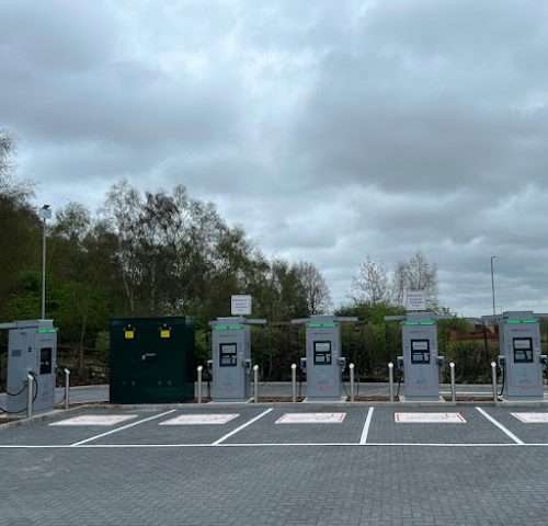 InstaVolt Charging Station in Mansfield United Kingdom of Great Britain and Northern Ireland