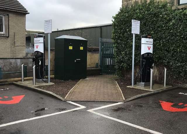 InstaVolt Charging Station in Ilkley United Kingdom of Great Britain and Northern Ireland