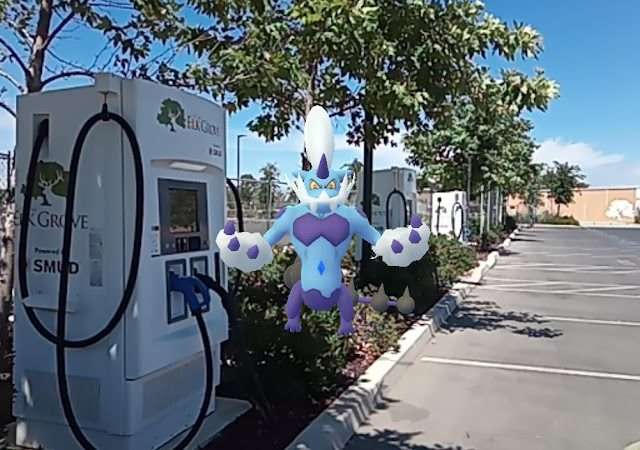 ChargePoint Charging Station in Elk Grove California