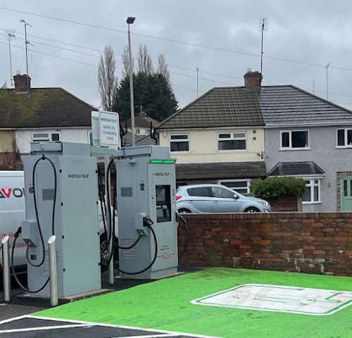 InstaVolt Charging Station in Leicester United Kingdom of Great Britain and Northern Ireland