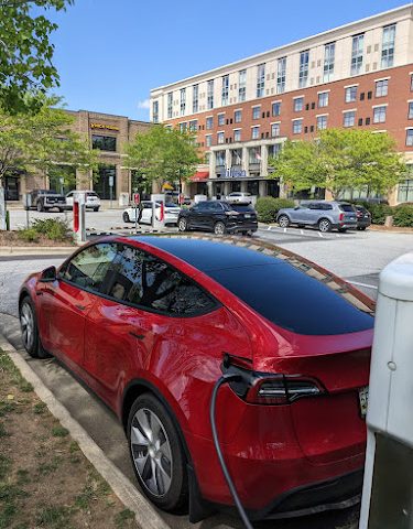 Tesla Supercharger in Asheville North Carolina