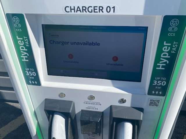 Electrify America Charging Station in Vinita Oklahoma