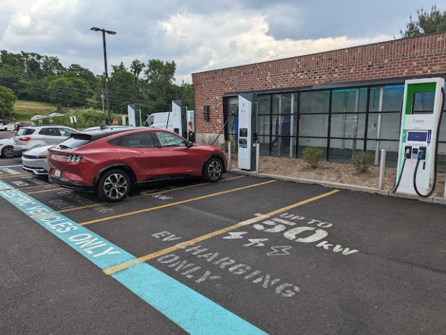 Electrify America Charging Station in Belle Vernon Pennsylvania