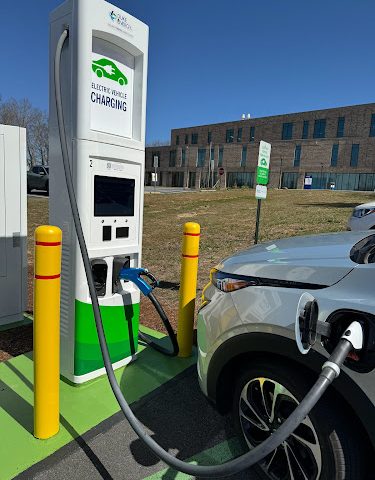 EV Connect Charging Station in Flat Rock North Carolina