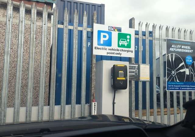 Electric Vehicle Charging Station in Penzance United Kingdom of Great Britain and Northern Ireland