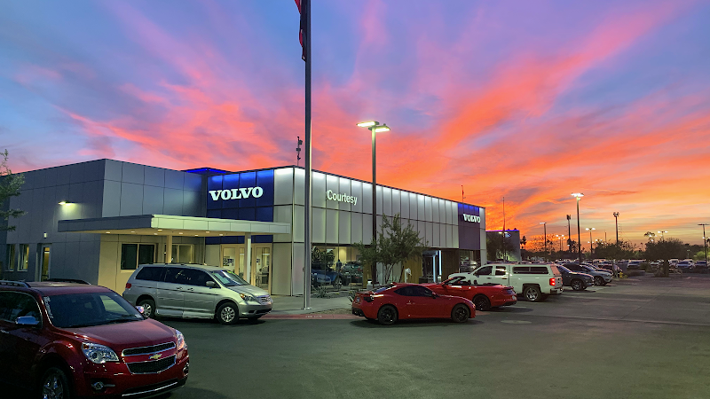 Courtesy Volvo Cars of Scottsdale EV Charging Station at 4001 N 89th St