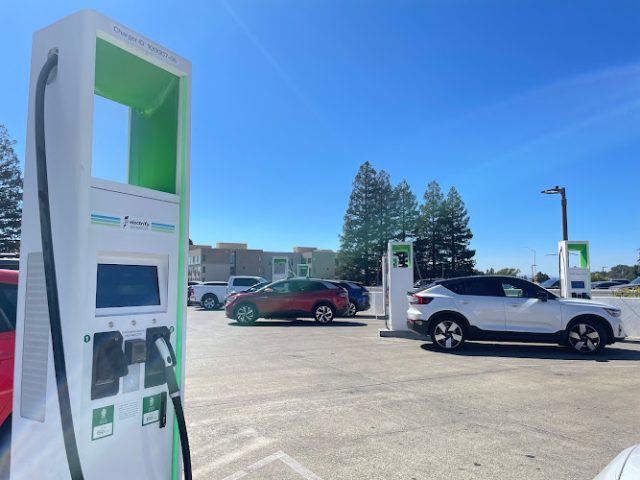 Electrify America Charging Station in Santa Rosa California