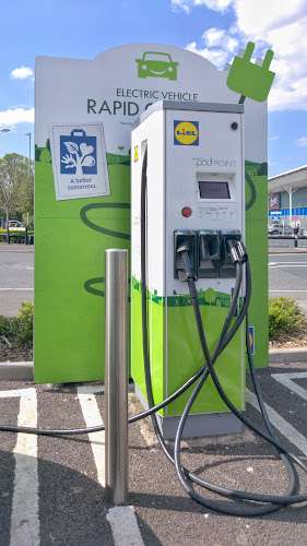 Pod Point Charging Station EV Charging Station at 7 George Baylis Rd