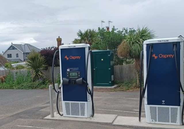 Osprey Charging Station in Pevensey United Kingdom of Great Britain and Northern Ireland