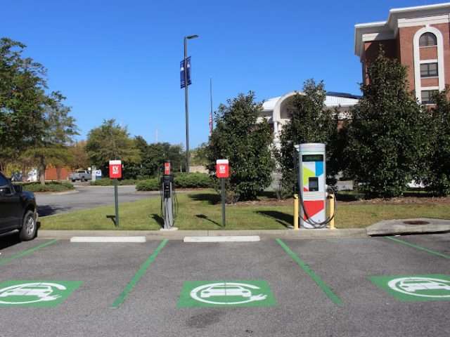 ChargePoint Charging Station in Valdosta Georgia