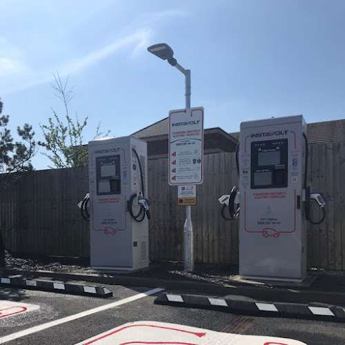 InstaVolt Charging Station EV Charging Station at EH Booths