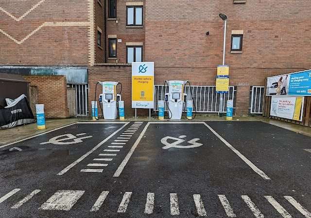 Shell Recharge Charging Station in London United Kingdom of Great Britain and Northern Ireland