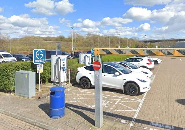 GRIDSERVE Charging Station in Hythe United Kingdom of Great Britain and Northern Ireland