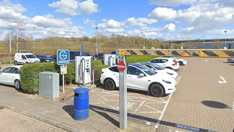 GRIDSERVE Charging Station EV Charging Station at M20 M20 Junction 11