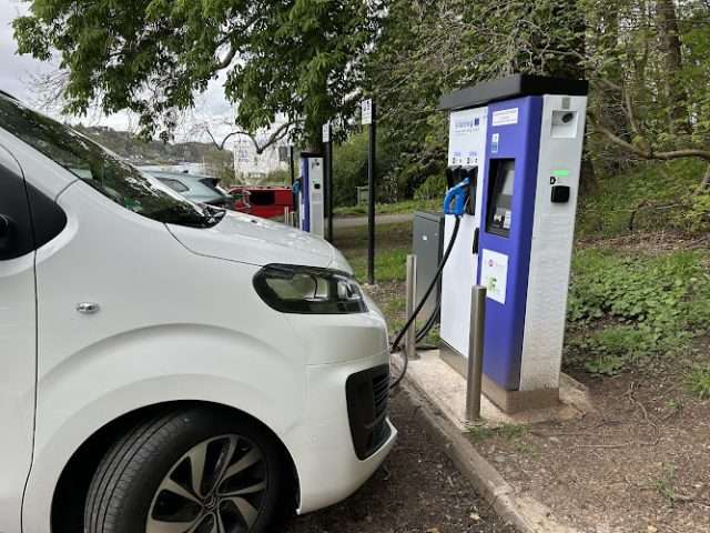 ChargePlace Scotland Charging Station in Oban United Kingdom of Great Britain and Northern Ireland