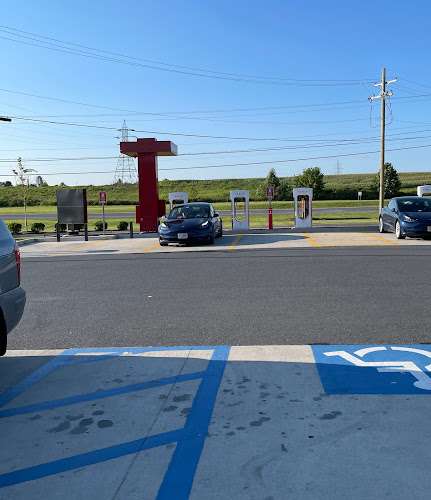 Tesla Supercharger EV Charging Station at 100 Trolley Line Dr